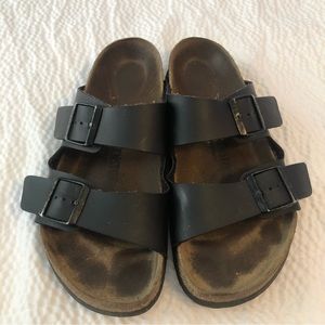 Birkenstock sandals color black Size 41 USA 8